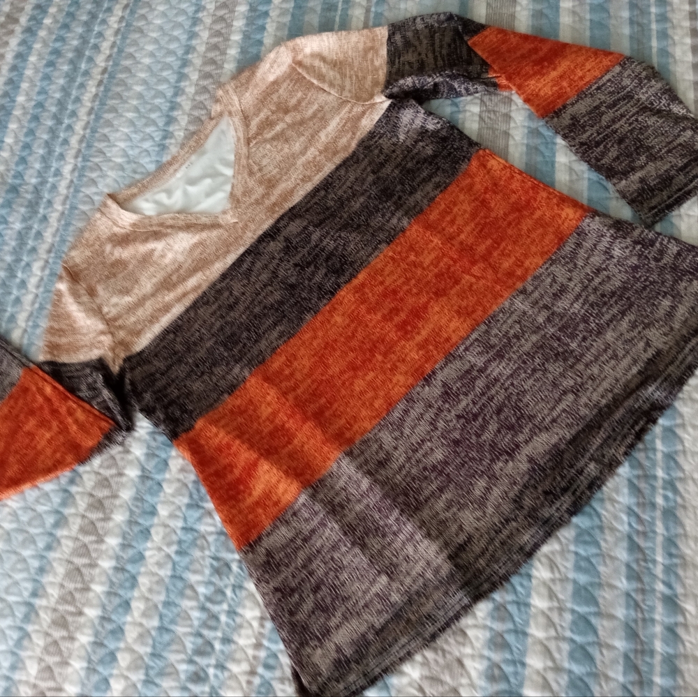 New Striped Multicolor Women's Sweater